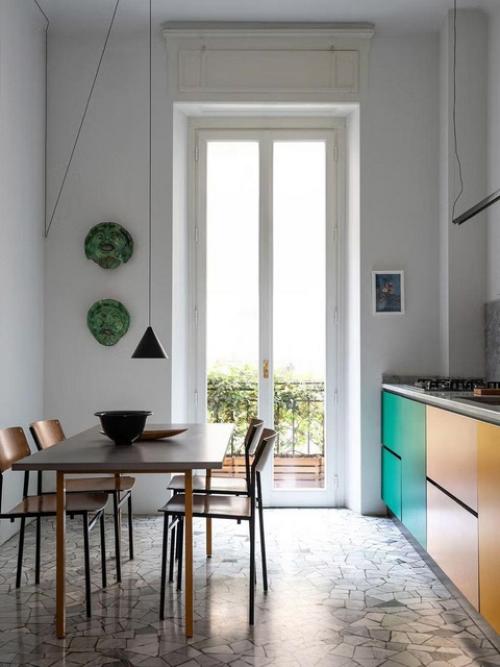 В этой квартире выражена любовь к Милану и вдохновляющим людям. 03