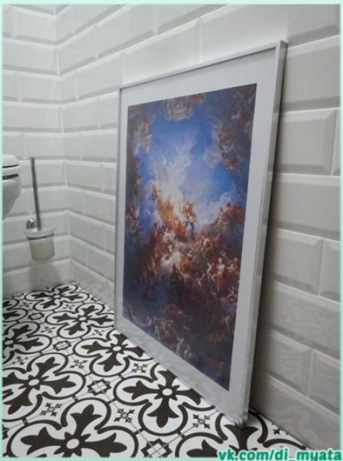 Идея оформления ванной комнаты. 09