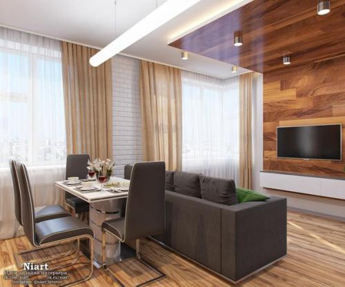 Проект маленькой квартиры - студии 30 кв. 02