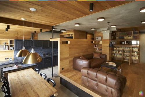 Необычная квартира в Москве от Алексея Розенберга ч. 1. 01