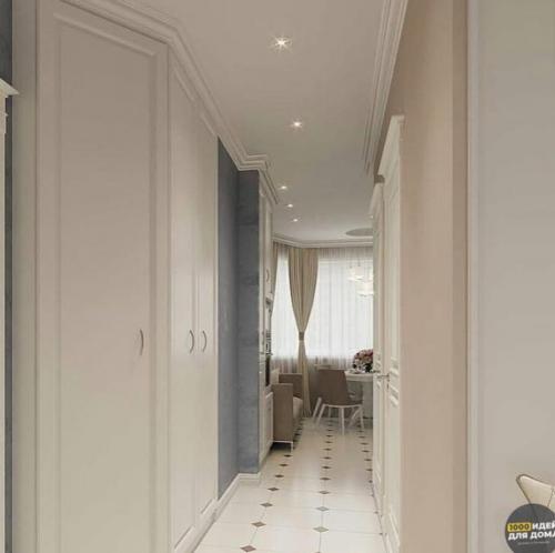 Уютная квартира. В нежных, светлых тонах. 03