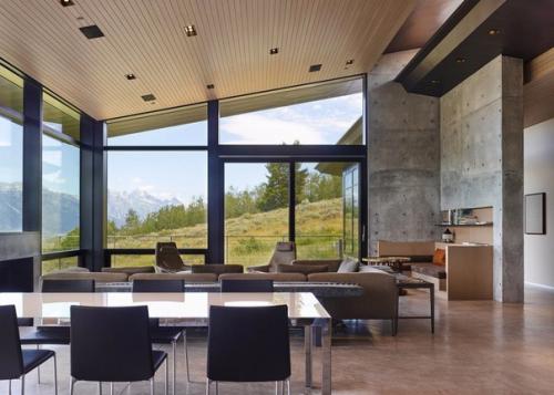 Студия Abramson Teiger Architects спроектировала дом в штате вайоминг, США. 04