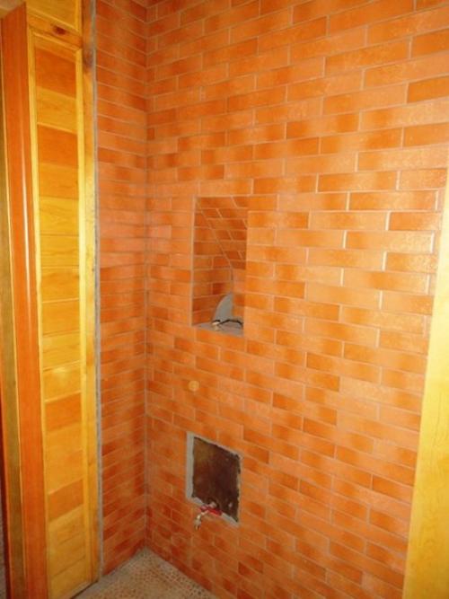 Облицовка печи керамической плиткой своими руками. 07