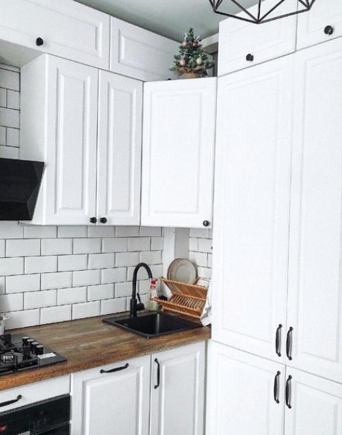 Современная кухня. В светлых тонах. 02