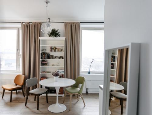 Интерьер квартиры - студии 33 кв. 06