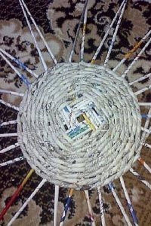 Напольные вазы своими руками. 02