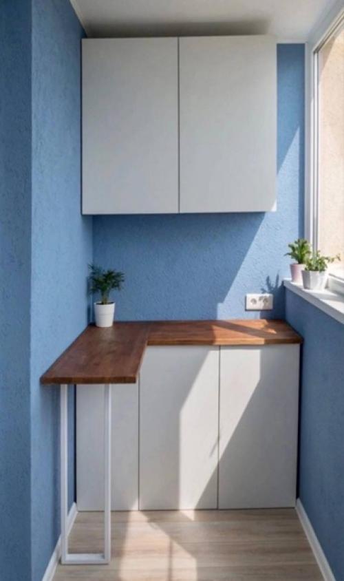 Результат ремонта балкона. 01