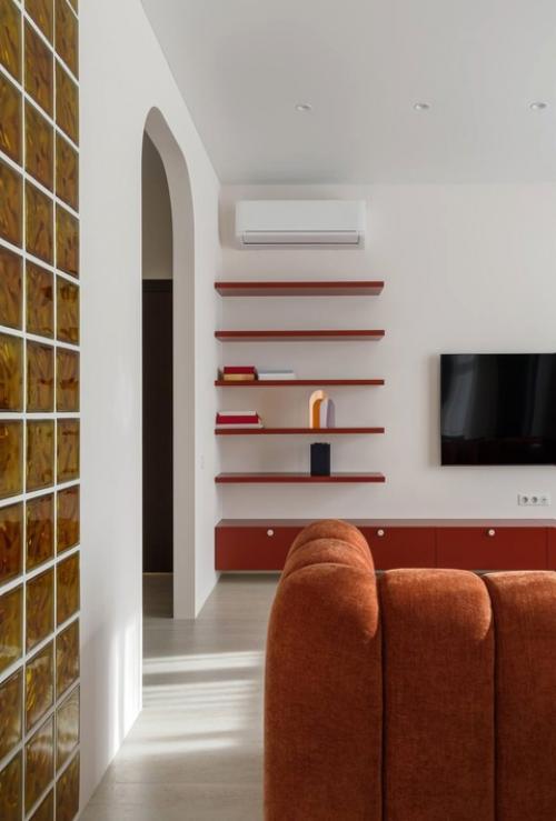 Реализованный интерьер квартиры для молодоженов. 03