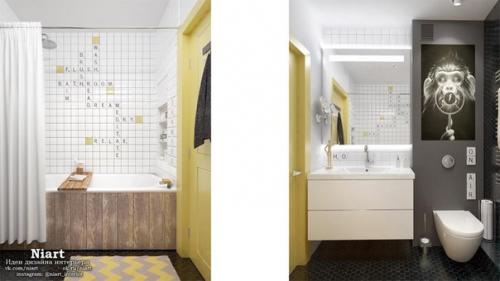 Дизайн интерьера квартиры 45 кв. 05