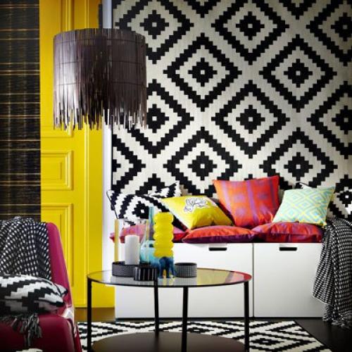 Этнические мотивы в интерьере дома? 07