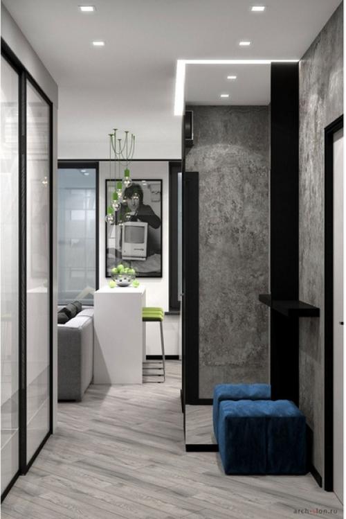 Лишь в том случае, если большие пространства - это мечта дизайнера, то небольшие - вызов для дизайнера. 04