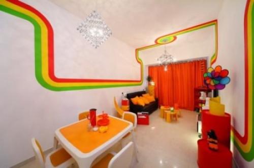 Радужный дизайн квартиры. 01