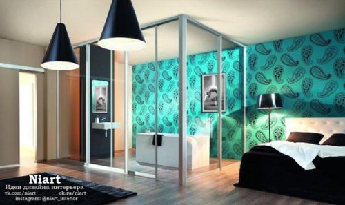 Стеклянные стены в интерьере. 07