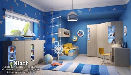 Подходящие цвета для интерьера детской комнаты. 05
