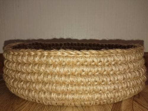 Корзинки из джута ручнои работы такие полезные и уютные! 01