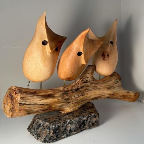 Уникальные авторские работы мастера - резчика, скульптора. 03