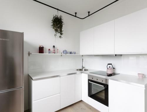 Интерьер квартиры - студии 33 кв. 05