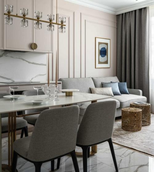 Дизайн 1-комнатной квартиры 56 кв. 05