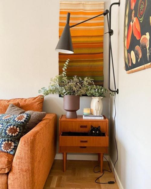 Интересный дом в Швеции с множеством растений и оригинальным декором. 03