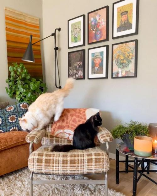 Интересный дом в Швеции с множеством растений и оригинальным декором. 05