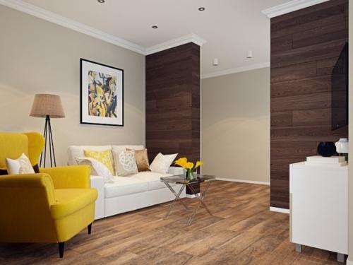 Однокомнатная квартира в Екатеринбурге площадью 43, 3 кв. 01