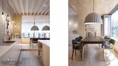 Дизайн интерьера квартиры 105 кв. 05