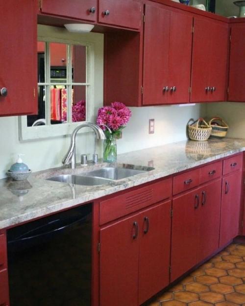 Привет!  Решили бюджетно обновить кухню. 02