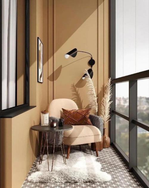 Подборка дизайнов. Интерьера балконов. 04