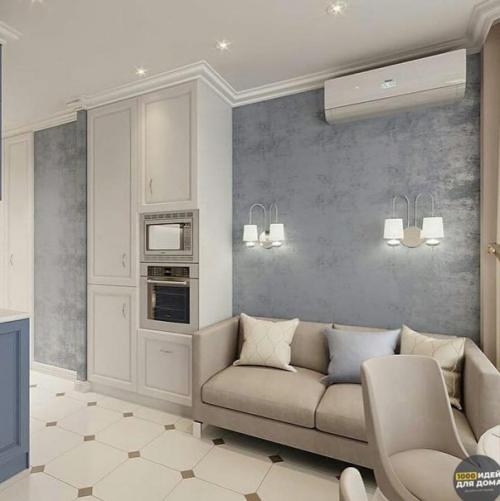 Уютная квартира. В нежных, светлых тонах. 02