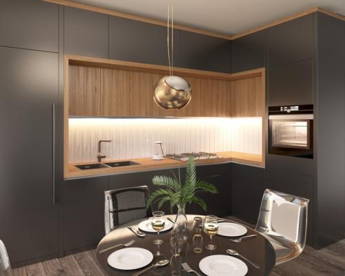 Кухня - гостиная 20 кв. 03