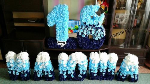 Заказывая комплект к дню рождения вашего малыша цифра + имя, вы получаете не только декор праздника! 02