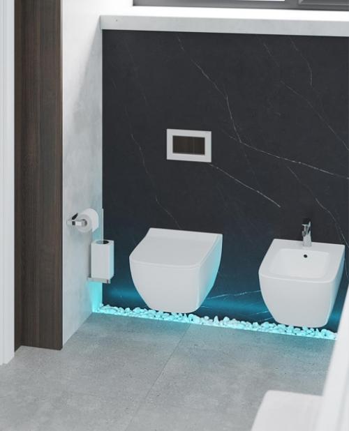 Интерьер ванной комнаты. 03