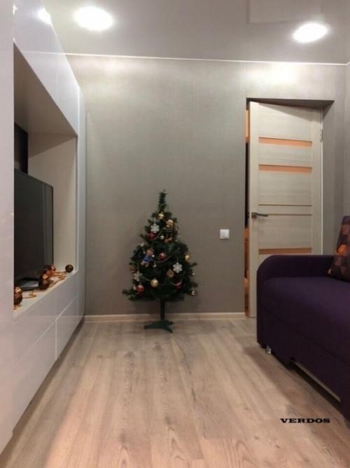 Зонирование в однушке.  Хорошо, когда удается выделить спальную зону в однушке. 02