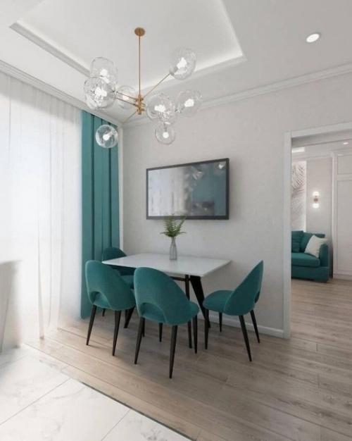 Отличная 2-х комнатная квартира в единой цветовой гамма, г. алматы (Казахстан. 03