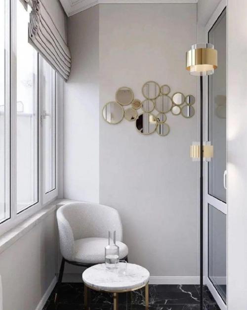 Подборка дизайнов. Интерьера балконов. 01