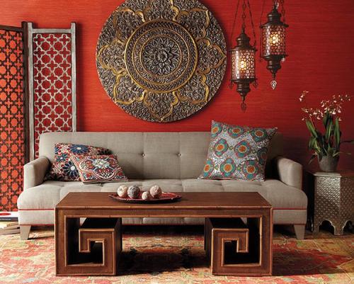 Этнические мотивы в интерьере дома? 05