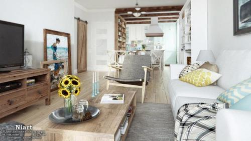 Дизайн интерьера квартиры 85 кв. 02