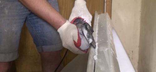 Установка акрилового вкладыша. 03