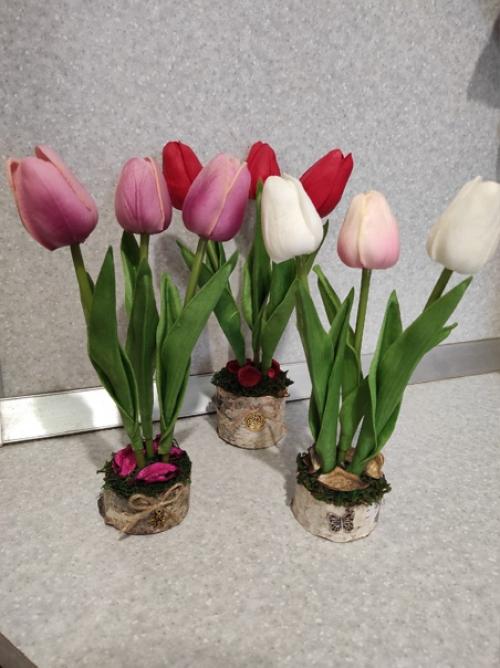 Долой стереотипы!  Мы оживляем интерьер при помощи искусственных растений: нежные букеты и стильные композиции для любого помещения. 01