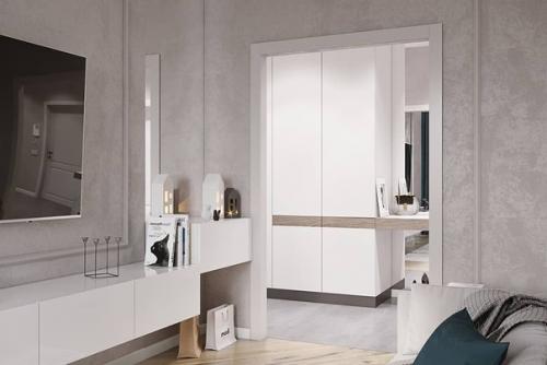 Интерьер квартиры 57 кв. 02