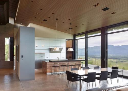 Студия Abramson Teiger Architects спроектировала дом в штате вайоминг, США. 05