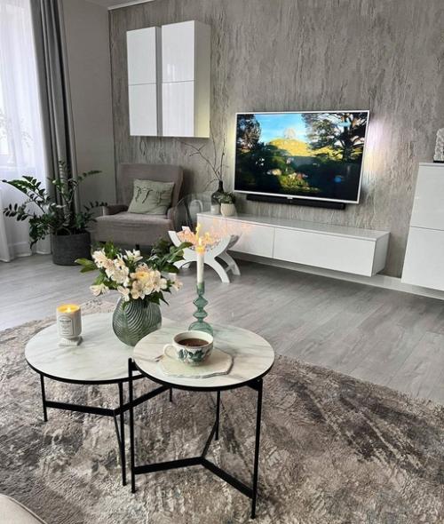 Интерьер кухни - гостиной. 02