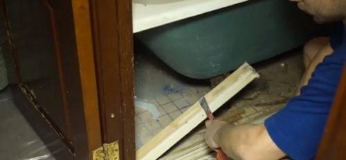 Установка акрилового вкладыша. 01