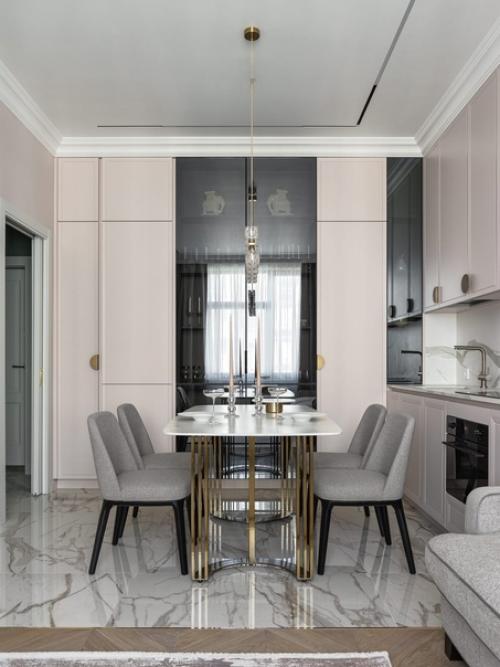 Дизайн 1-комнатной квартиры 56 кв. 03