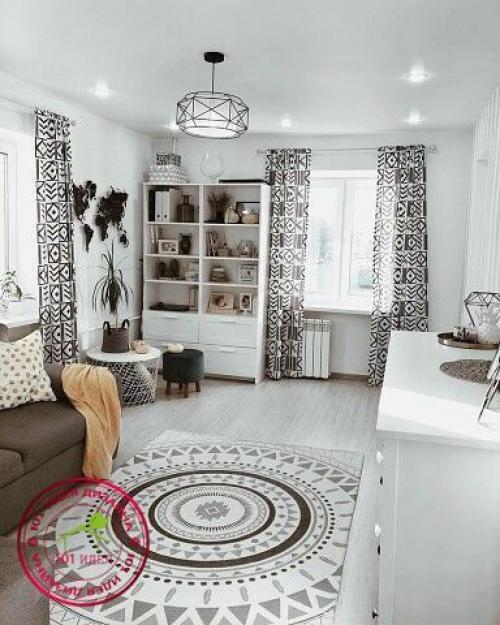 Закончили ремонт в гостиной. 04