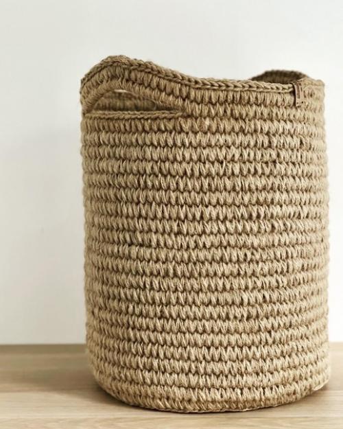 Почему корзины из джута своих денег стоят? 04