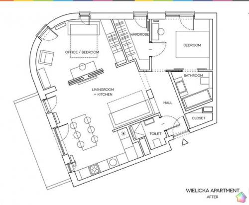 Квартира для молодой девушки в Кракове ч. 2. 07