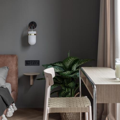 Интерьер 1-комнатной квартиры 45 кв. 08