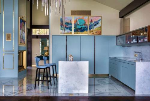 10 красивых кухонь в загородных домах! 08