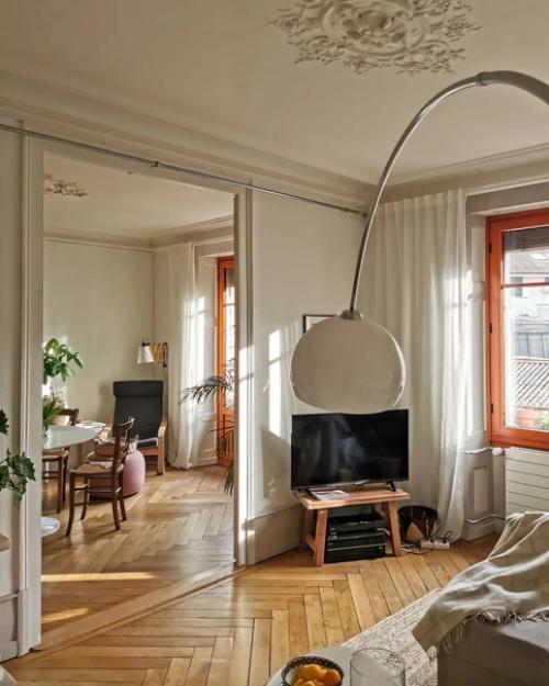 Добро пожаловать в уютную немецкую квартиру, где хорошо воплотилась скандинавская гармония и теплота. 03